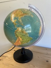 Vintage Light Up Desktop Globe