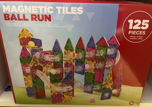 Magnetic tiles ball - magnetic, run