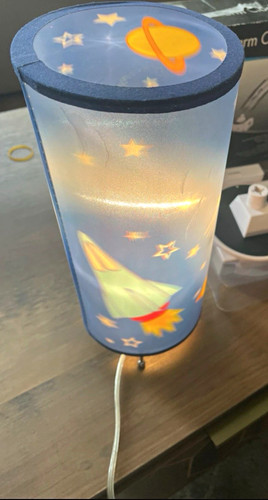 Kids space lamp - , with