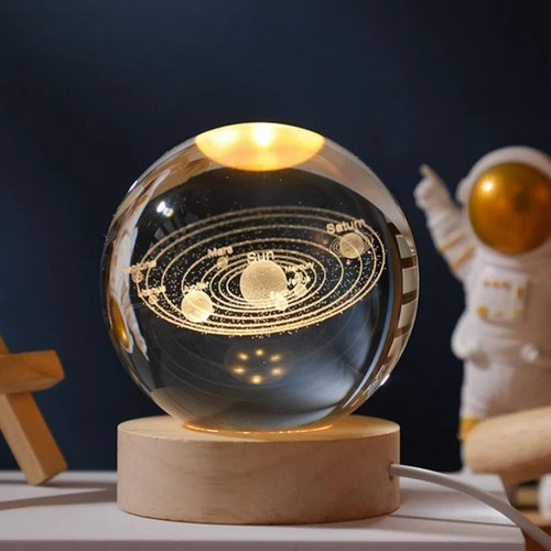 Crystal ball moon - moon, planet