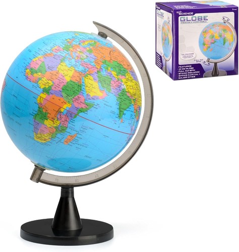 Educational rotating world - rotating,