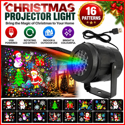 Snowflake christmas projector - snowflake,