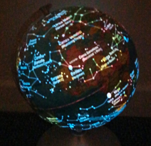 Illuminated rotating tabletop - rotating,