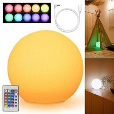 16 RGB Changing LED Globe Orb