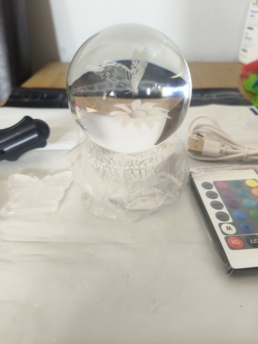 Led crystal ball - led, night