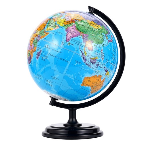 Large world globe on - 3d,