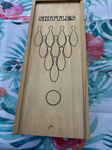 Wooden skittles tabletop - wooden,