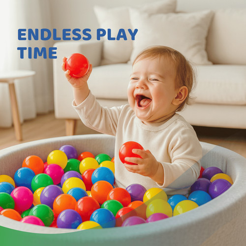 Children play balls plastic - balls,