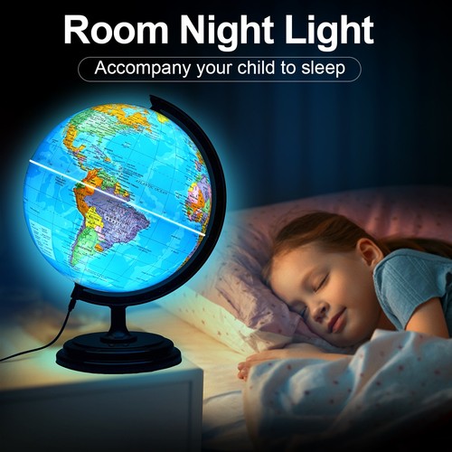 Large world globe on - 3d,