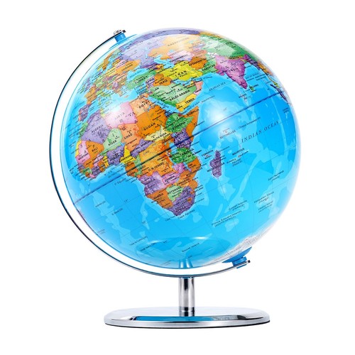 Large world globe on - 3d,