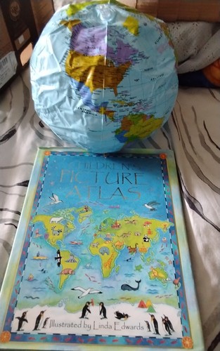 Children picture atlas with - children's,