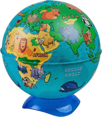 Exerz 10cm mini globe with - 10cm,