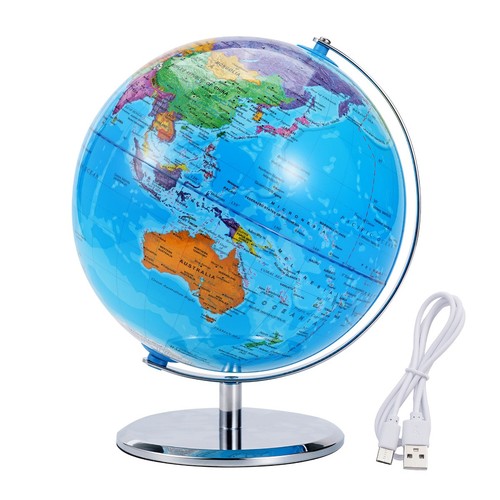 Large world globe on - world,