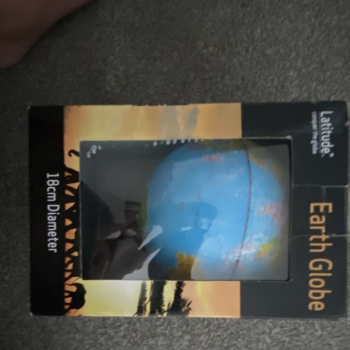 Latitude tabletop earth globe - latitude,