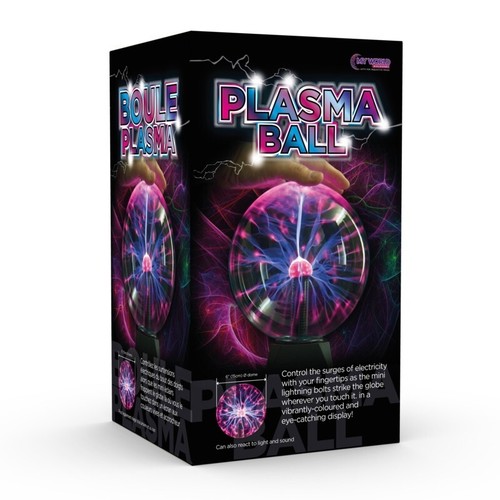 Plasma ball touch - plasma, sound