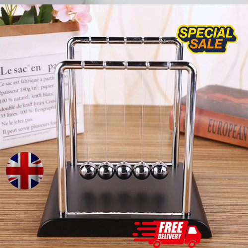 Newton cradle steel - steel, balance