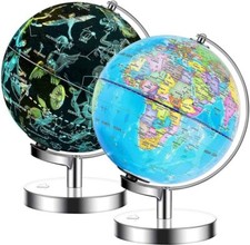 Exerz Illuminated World Globe
