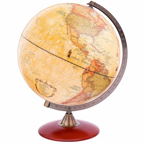 Exerz antique desktop globe - antique,