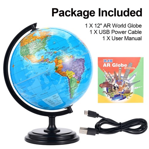 World globe inch led - ar, 12