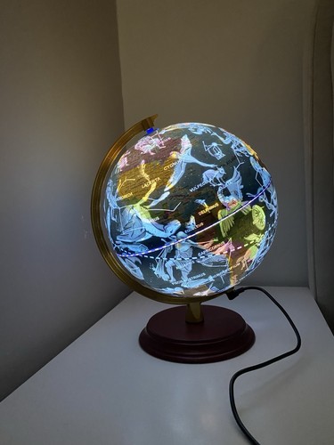 Usb led illuminated rotating - illuminated,