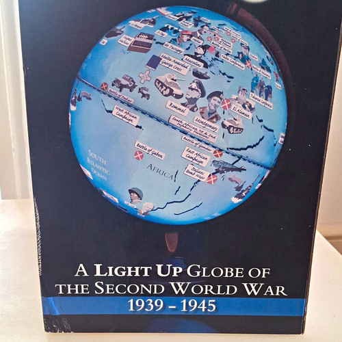 Illuminated tabletop globe - illuminated,