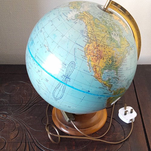 Illuminated rotating tabletop - illuminated,