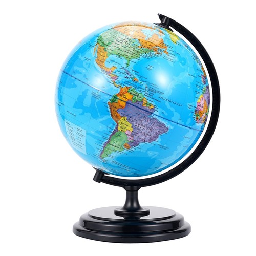 Illuminated world globe - world,