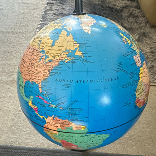 Tabletop world globe - tabletop,