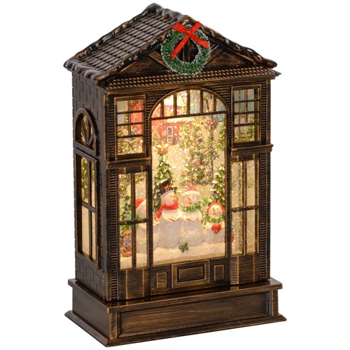 Homcom christmas snow globe - homcom,