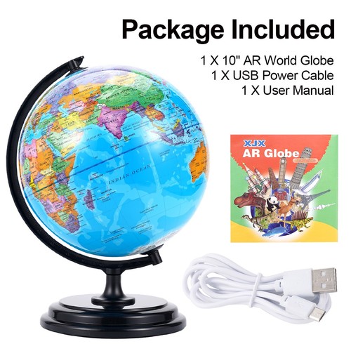 Educational swivel world globe - swivel,