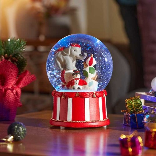 Christmas snow globe cirque - christmas,