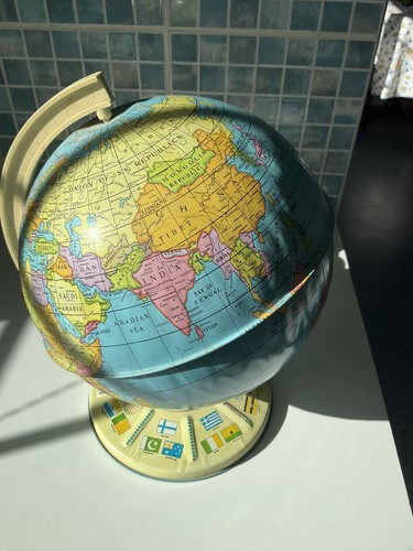 Vintage children globe - children’s, toy