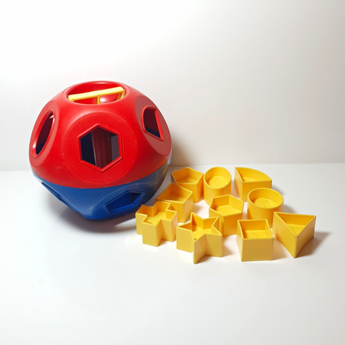 Vintage shape sorter - vintage, ball