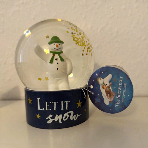 The snowman christmas glass - the,